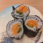 すし江戸 - サーモン巻