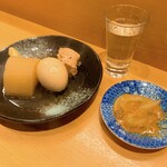 鮨 うみから - とろける大根。ウニイカも美味しい