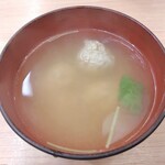 すし江戸 - つみれ汁