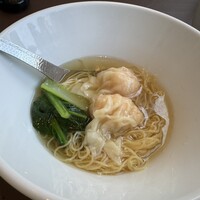 香港1997 銀座店 - 香港1997特製海老ワンタン麺