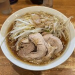 豚道場 - ブラックラーメン？なのかw(お味は醤油ラーメン)