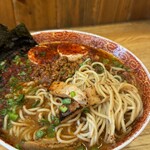 つけ麺 冨 - ストレート細麺