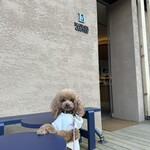 BLUE SIX COFFEE - 店舗の入口前