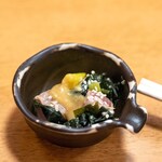 太田屋 - 2024.2 お通し（220円）鮪のぬた