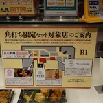 Tenshin Sapporo Gyouzakan - 角打ち限定セット対象店の案内