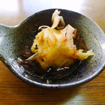 増田屋 - 親子膳とざるそばセットに付属していた揚げ出し豆腐