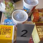 マクドナルド - 料理写真:2人なのにこんなに注文
