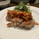 Seijou Urai Chiba Mampuku - 鶏もも肉のソテーキムチのせ　680円