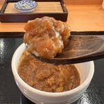 乙蕎麦 - スパイシーなのに甘味もある絶品ビーフカレー　