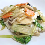 中華ダイニング SCENT - イカとセロリの青山椒炒め（特注）