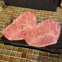 杏樹亭 - 霜降り和牛の焼きしゃぶ