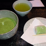 Okashidokoro Takaki - 抹茶と生菓子