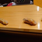 Sushi Take - カウンターに直接なのが大人な感じ