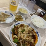 chuukamenkicchimmakuri - 回鍋肉定食