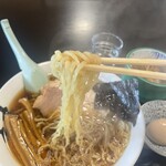 中華そば処 琴平荘 - 麺アップ