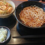 Yudetarou - 季節のミニ丼セット