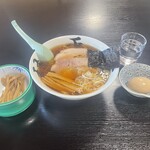 中華そば処 琴平荘 - 中華そば　こってり　味玉、メンマ　トッピング