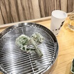 てんぷら 下村 - こごみ