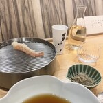 てんぷら 下村 - 車海老（2尾）