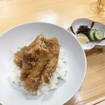 てんぷら 下村 - 穴子天丼（赤だしお味噌汁付）