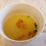 Ginza Rasa Mareshia - セットのスープ