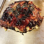 Okonomiyaki Kiji - かき豚玉（2,200）