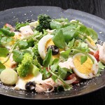 Lily of the valley colorful Italian Cuisine salad