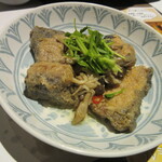 馬ともつ鍋 うまかっちゃ - 【ブリ南蛮漬け～キノコのマリネと～】