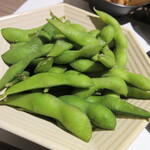 馬ともつ鍋 うまかっちゃ - 【枝豆】