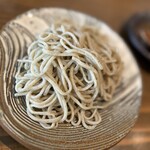 Sancs soba - そば2種盛り（田舎、十割）＋かけそば（太切り）
                      1300円＋700円