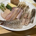 天冨良 麻布よこ田 - 今日のコース食材