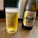 尼龍 - 瓶ビール 500円