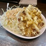 尼龍 - チャーシュー天ぷらハーフ 300円