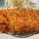 とんかつ井戸枩 - きなこ豚ロースカツ定食(100g)③