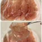 サルメリアロッキュー - スライス仕立てはふわっふわ！(*´Д｀*)
      お口に入れると、とろけます♡*ﾟ✲ฺ٩(ˊᗜˋ*)و ✲ฺﾟ*
      鼻に抜ける芳醇な熟成香もたまりませ〜ん！