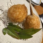 銀座アスター - 弾力しっかりエビカニすり身揚げ