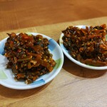 とんこつラーメン 鷹多花 - 鷹多花高菜