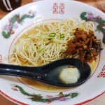 とんこつラーメン 鷹多花 - 替玉投入