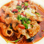 麻辣豚肉スライス煮込み
