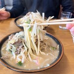 若柳食堂 - もちもちの麺