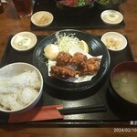 Nejibee - 唐揚げ定食4個750円