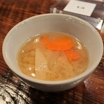 Supemeshi Reon - 季節野菜のスープ（お味噌汁）