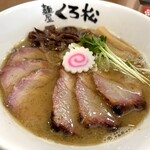 麺屋くろ松 - サバ豚骨ラーメン（塩）