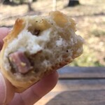 パン ド ムシャムシャ＆コーヒー - ベーコンは脂ぽく無い