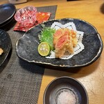 居酒屋 ろくだん - 明太子の天ぷら