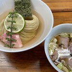 ヨコクラストアハウス - 昆布水つけめん醤油(大)1,150円