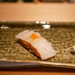 赤坂 鮨 天ぷら 祇園いわい - イカのからすみのせ