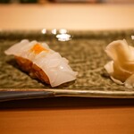 赤坂 鮨 天ぷら 祇園いわい - イカのからすみのせ