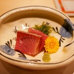 赤坂 鮨 天ぷら 祇園いわい - 寒ブリの御造り