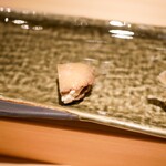 赤坂 鮨 天ぷら 祇園いわい - いぶりがっこクリームチーズ